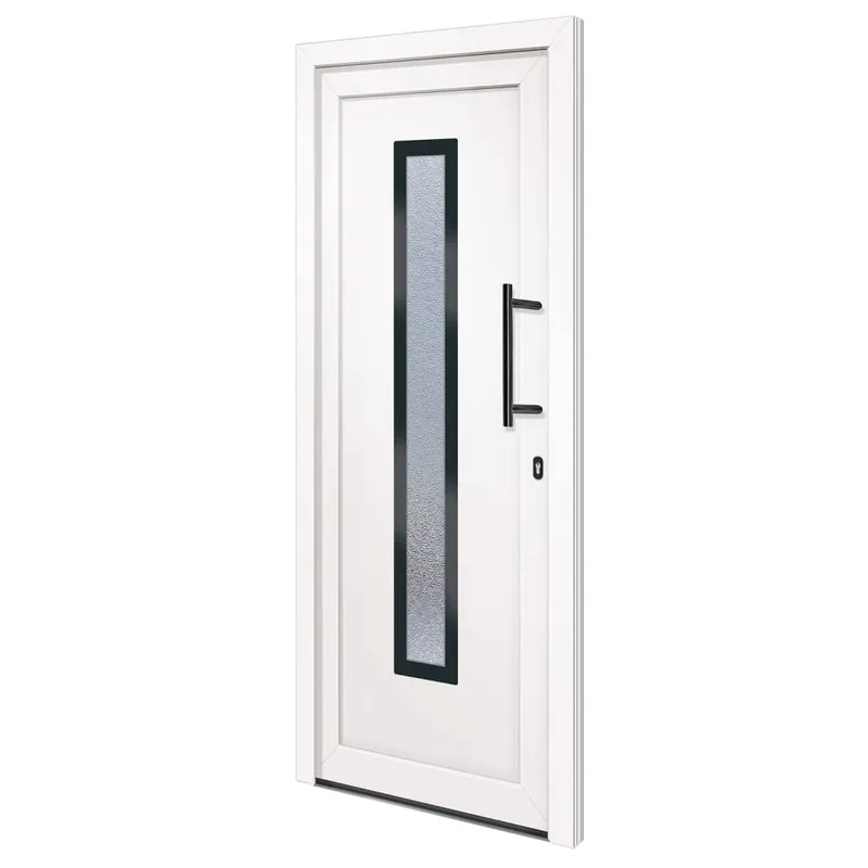 vidaXL Porta Ingresso Bianca 88x200 cm in PVC Beste Prijs