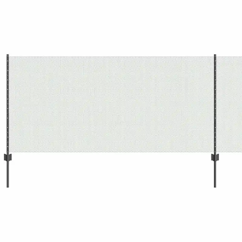 Alleen Vandaag vidaXL Recinzione esagonale con palo 25 x 1 m Acciaio rivestito in PVC
