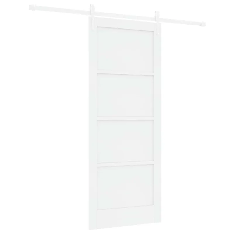 vidaXL Porta scorrevole ORKDAL Bianco 83 x 202 cm Speciale Aanbieding