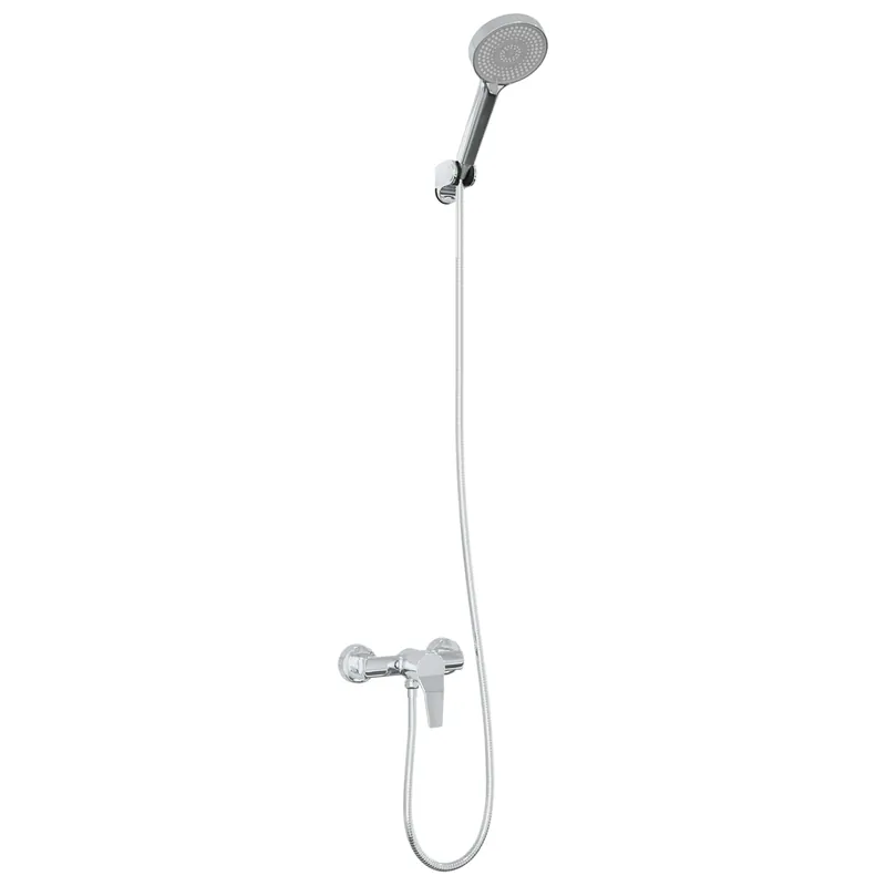 Beste Prijs vidaXL Set di doccia con soffione Cromo G 1 / 2 pollici Ottone