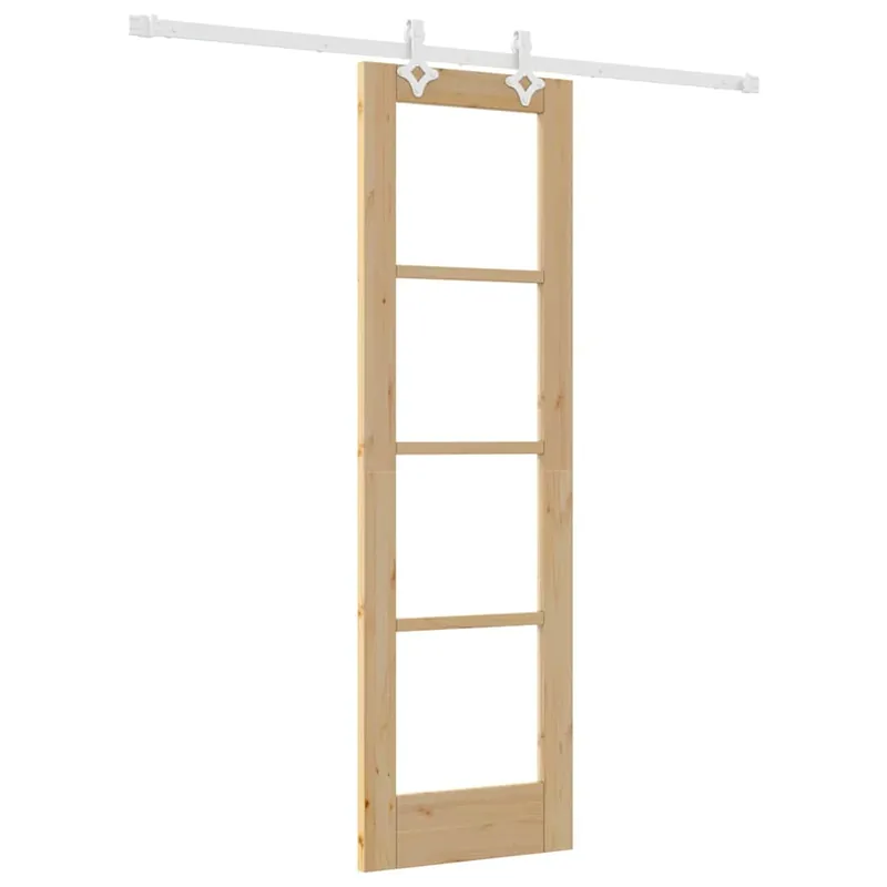 Superprijs vidaXL Porta scorrevole Naturale 61 x 198,5 cm