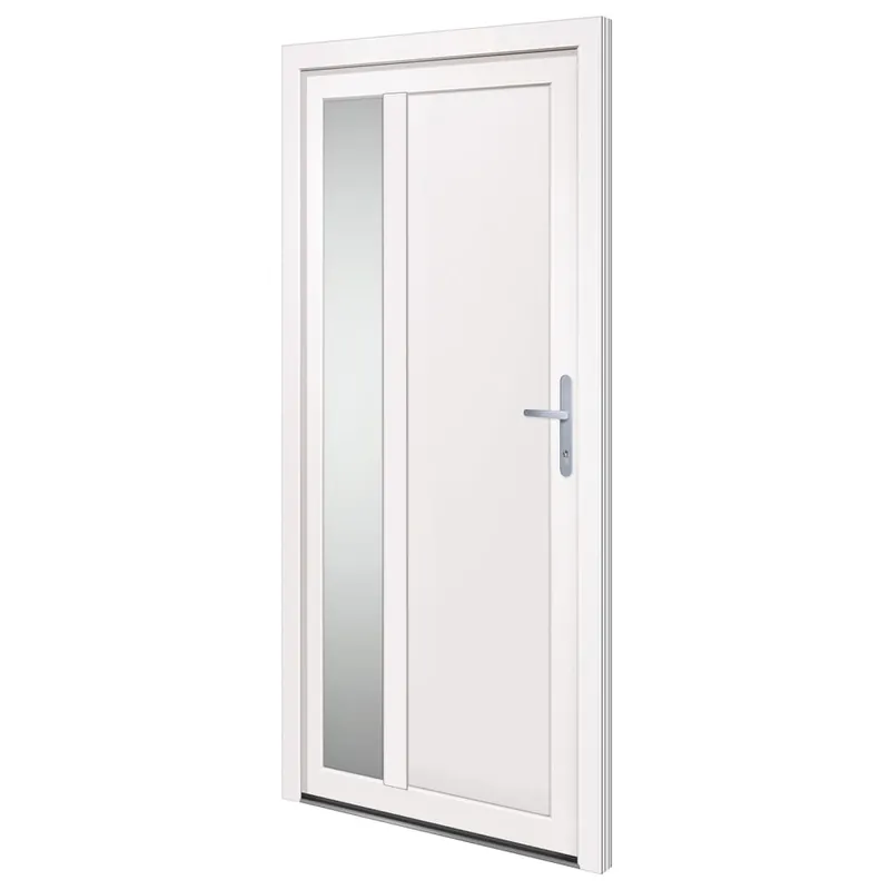Direct Beschikbaar vidaXL Porta Ingresso Bianca 98x200 cm in PVC