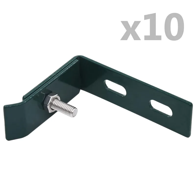 vidaXL Set di Connettori Angolari a Parete 10 pz Verde Hete Deal