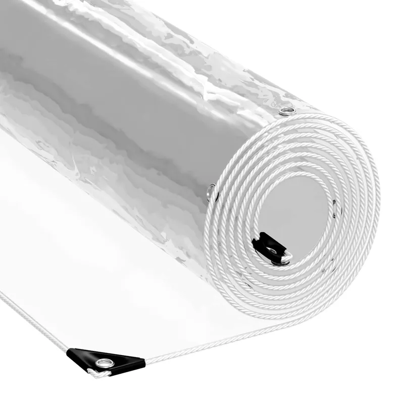 vidaXL Tarp 350 gsm Trasparente 7 x 5 m PVC Rechtstreeks Van De Fabrikant