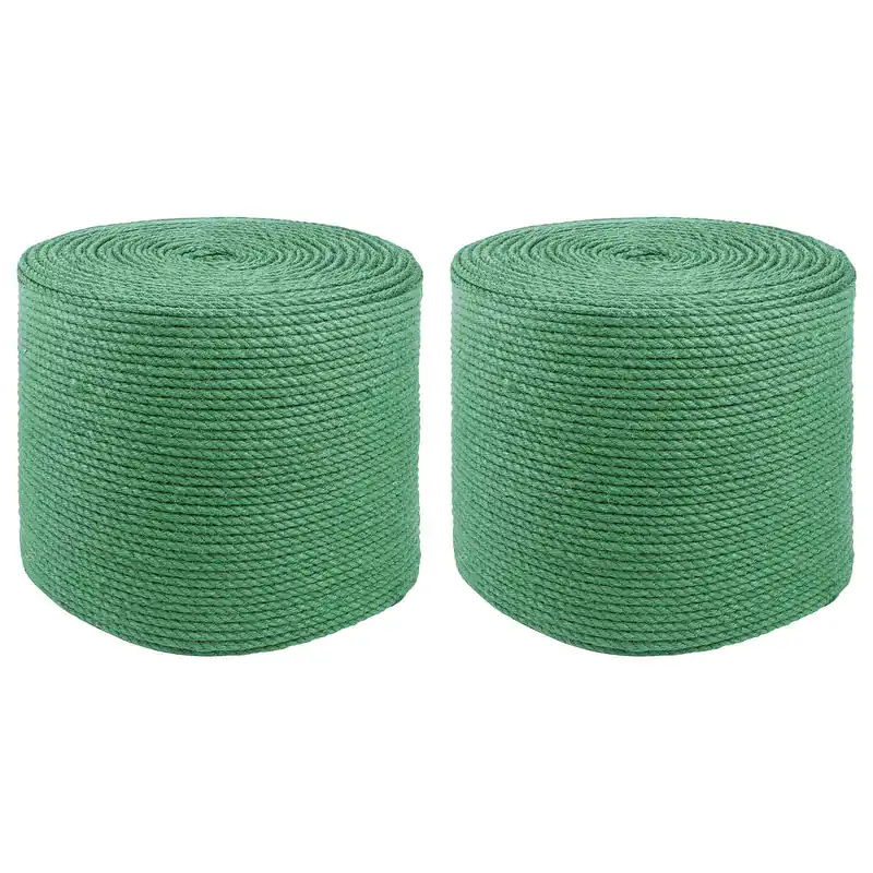 Bestel Nu vidaXL Corda di Juta 2 pcs Verde 100% juta Tossa