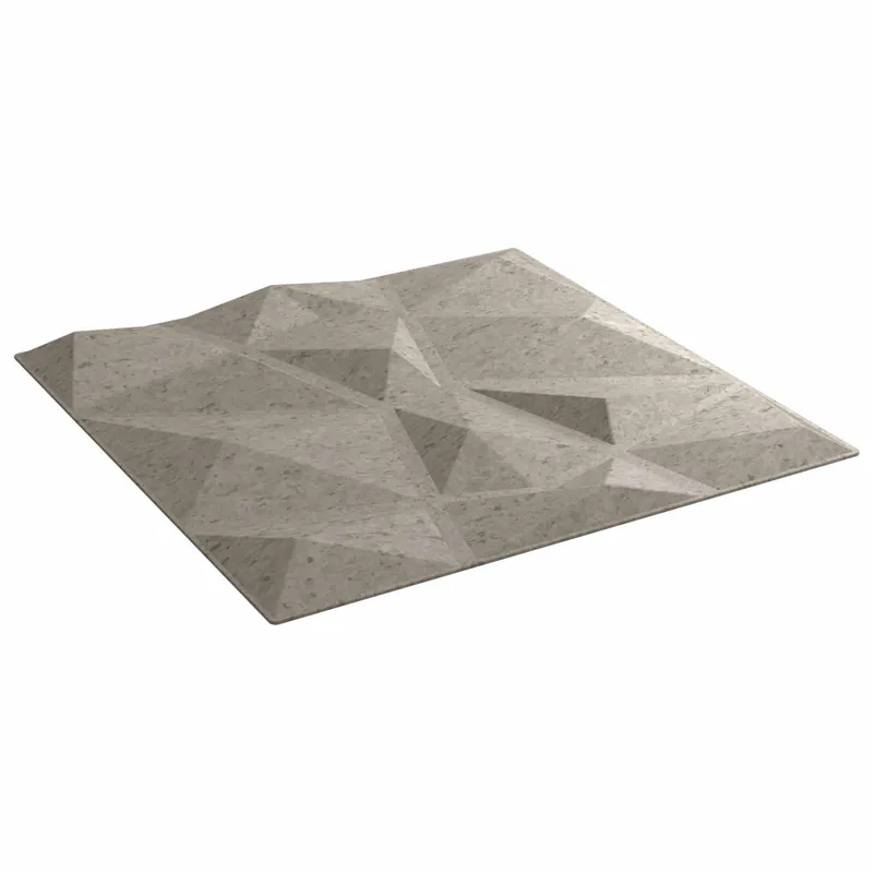 Favoriet vidaXL Pannelli da parete 48 pcs Grigio Cemento 50 x 50 cm Schiuma XPS