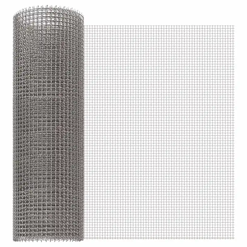 Koop Vandaag vidaXL Rete per schermatura 40 x 500 cm 3 Mesh Argento