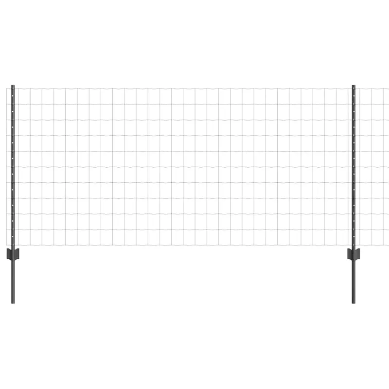 Aanbieding vidaXL Recinzione Euro con palo 25 x 1 m Acciaio rivestito in PVC Rete