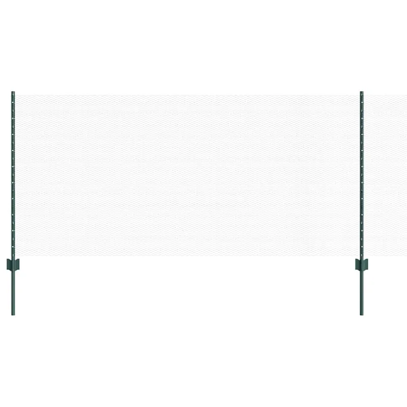 Meest Verkocht vidaXL Recinzione esagonale con palo 50 x 1 m Acciaio rivestito in PVC