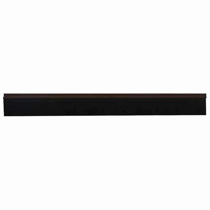 Nieuw vidaXL Spazzole per porte autoadesive 2 pcs Marrone 100 cm