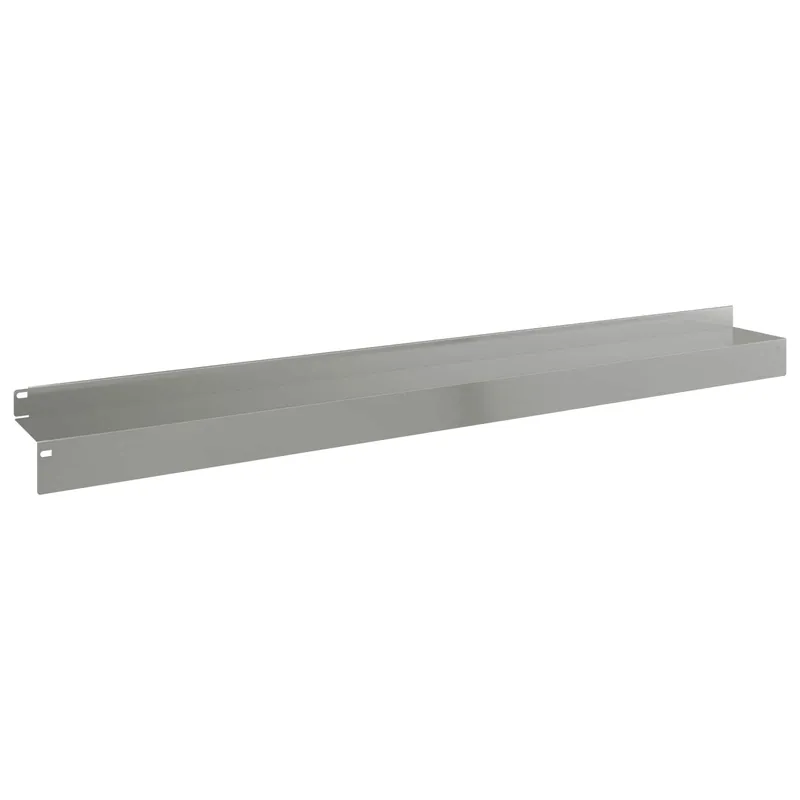 vidaXL Bordura per Prato 10 pcs 100 x 10 x 8 cm Acciaio Argento Op = Op
