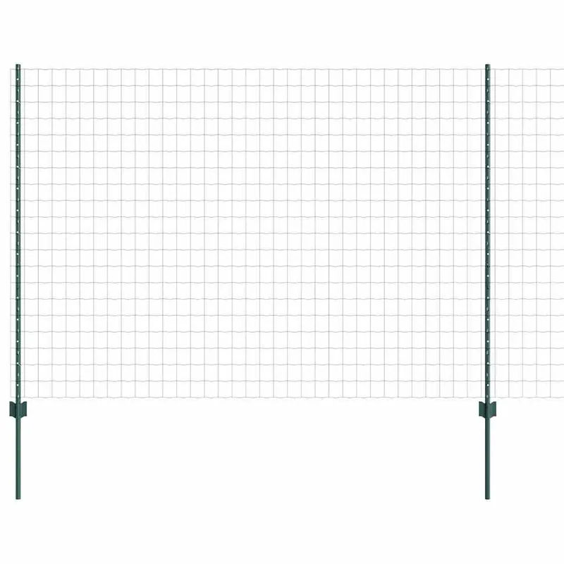 vidaXL Recinzione Euro con palo 10 x 1,5 m Acciaio rivestito in PVC Hoge Kwaliteit