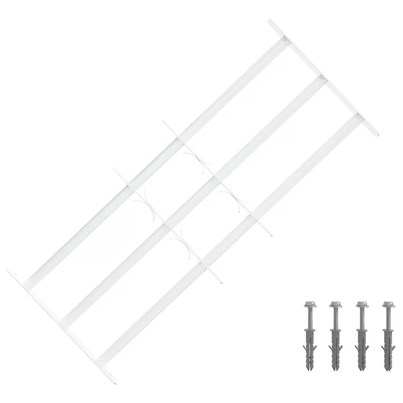 vidaXL Griglia di Sicurezza per Finestra con 3 Traversine 3 pcs Meest Verkocht