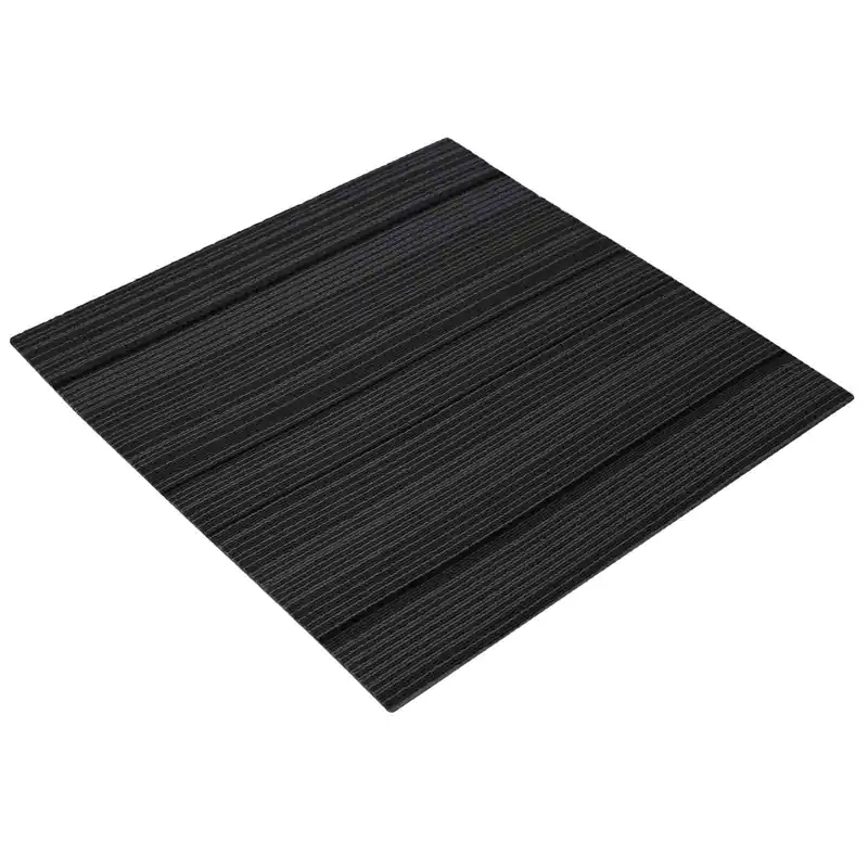 vidaXL Piastrella per Tappeto Rigato Grigio Chiaro 50 x 50 cm 36 pcs Hoge Kwaliteit