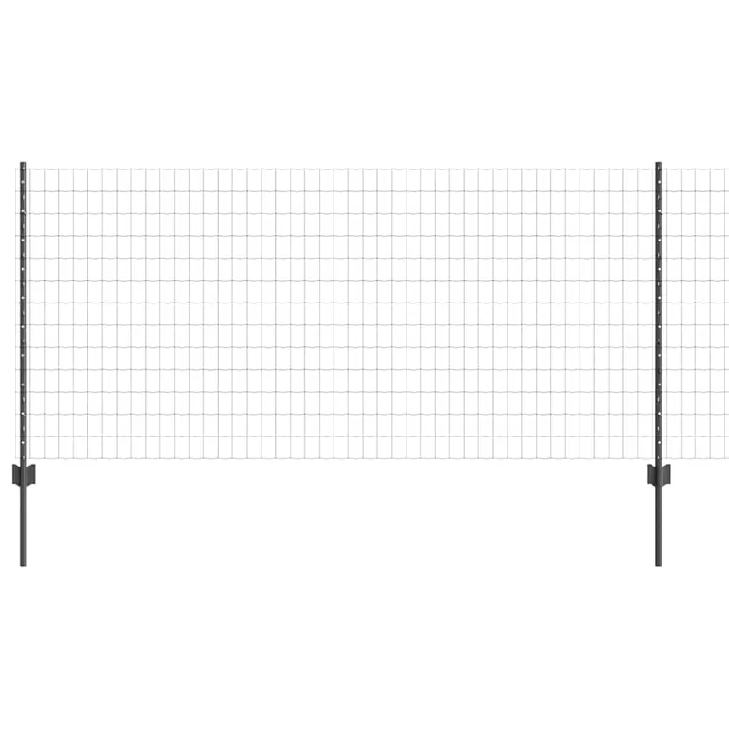 Hoge Kwaliteit vidaXL Recinzione Euro con palo 25 x 1 m Acciaio rivestito in PVC Rete