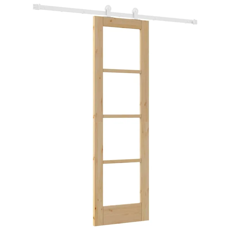 Exclusieve Aanbieding vidaXL Porta scorrevole ORKDAL Naturale 61 x 198,5 cm