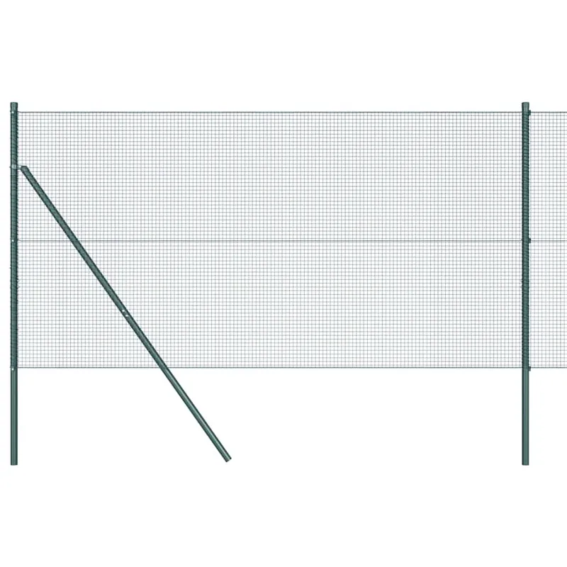 Aanbieding vidaXL Recinzione a rete saldata da fissare a terra 50 x 1 m Verde