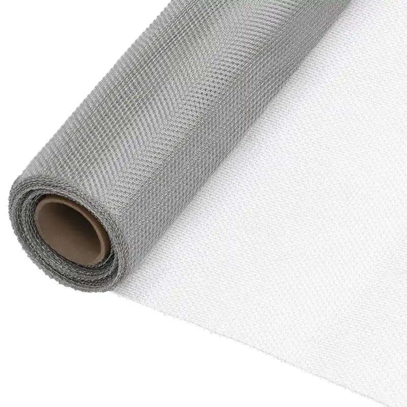 vidaXL Recinzione in Rete in Acciaio Inossidabile 100x2000 cm Argento Snelle Levering