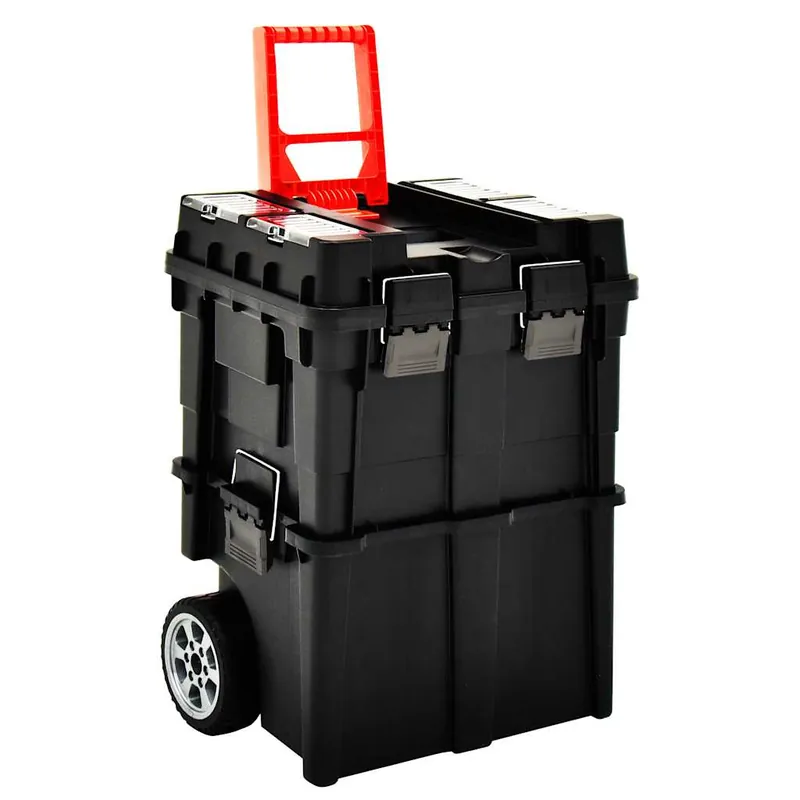 Laatste Versie vidaXL Carrello Portautensili con Maniglia 45x36x90 cm
