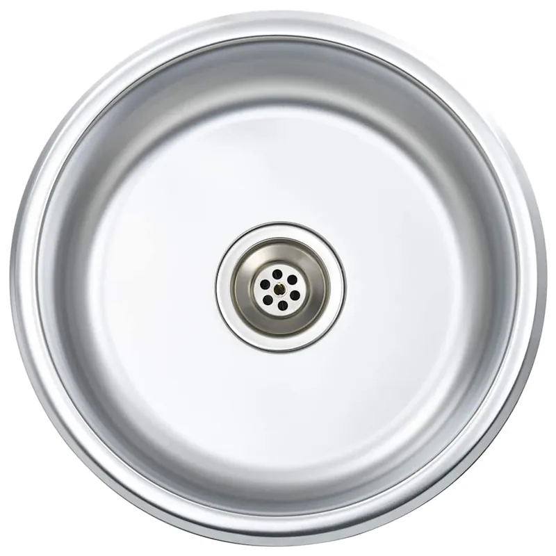 vidaXL Lavello da Cucina con Filtro e Sifone in Acciaio Inox Betaalbaar