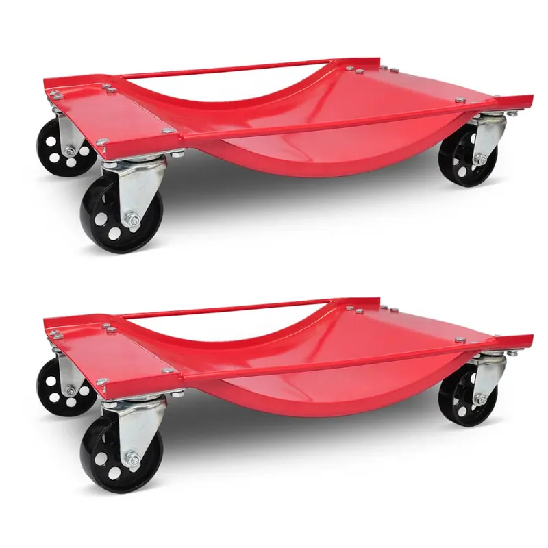 Aanbieding vidaXL Carrello Trasporto Auto Set 2 pz