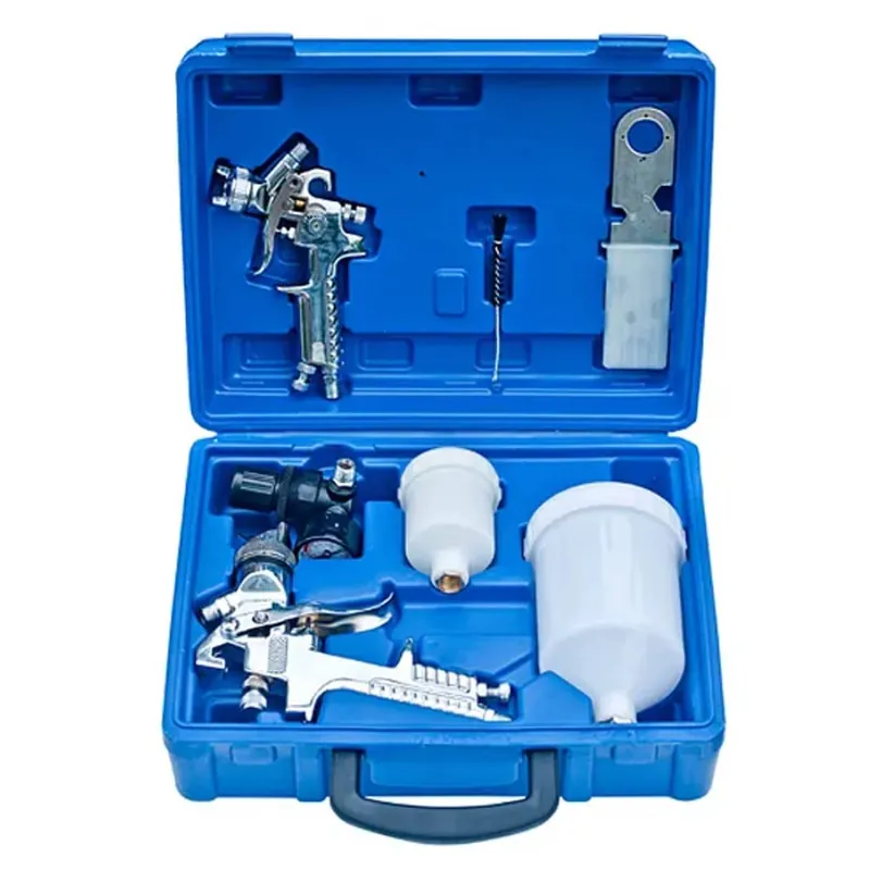 vidaXL Set Spruzzatori di Vernice 2 pz HVLP Snelle Levering