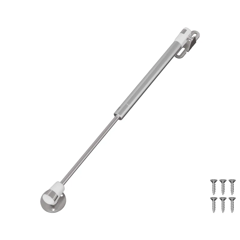 vidaXL Molla Gas Idraulica 12 pcs Argento 280 x 17 x 16 mm PP e Ferro Snelle Levering