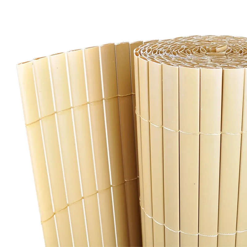 vidaXL Pannelli di recinzione Giallo PVC Koopje