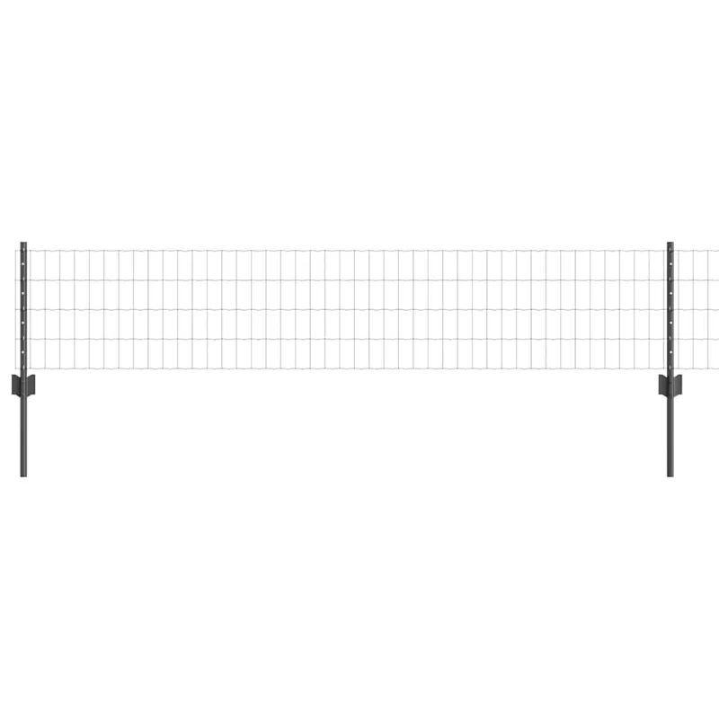 Direct Verzonden vidaXL Recinzione Euro con palo 10 x 0,4 m Acciaio rivestito in PVC