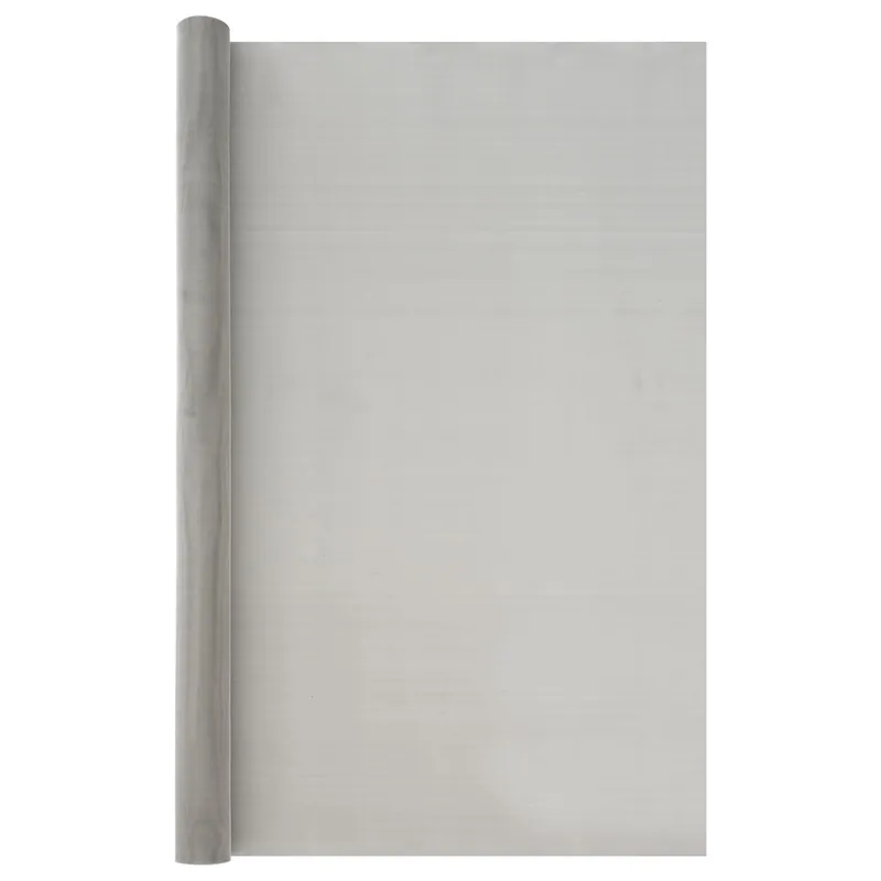 Beperkt Aanbod vidaXL Rete per schermatura 100 x 500 cm 60 Mesh Argento