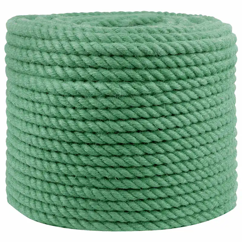 vidaXL Corda di Juta Verde 100% juta Tossa Express Levering