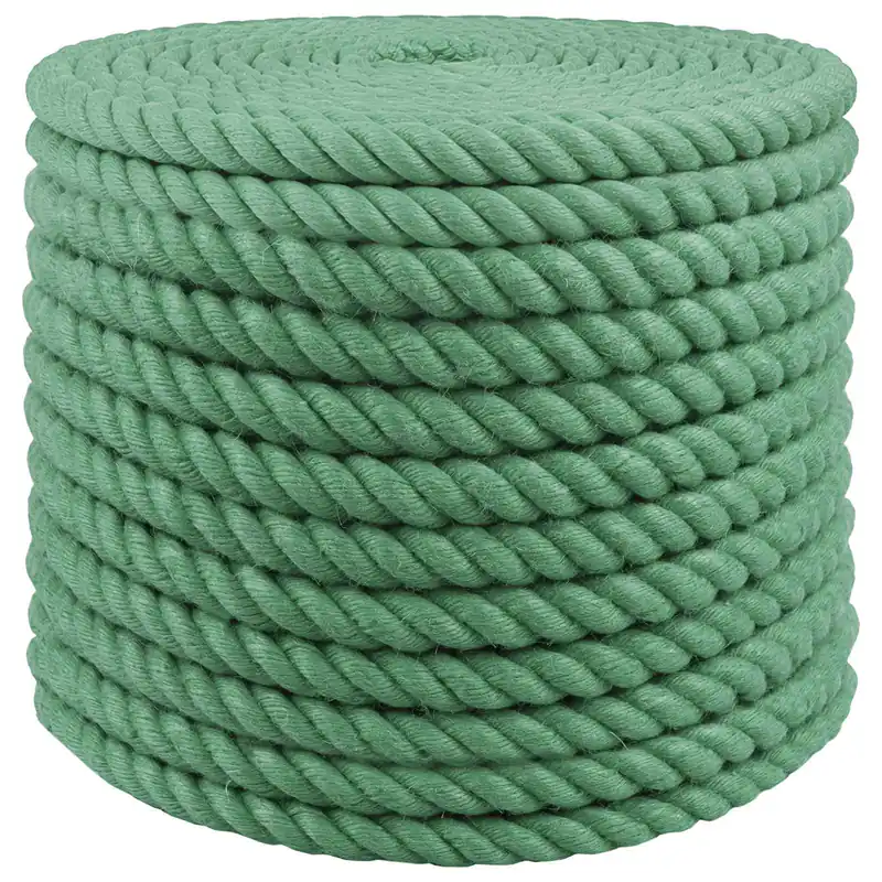 vidaXL Corda di Juta Verde 100% juta Tossa Korting