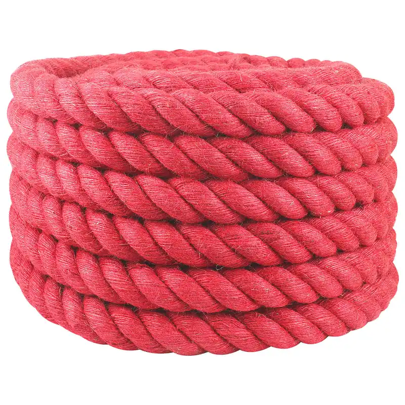 Koop Vandaag vidaXL Corda di Juta Rosso 100% juta Tossa
