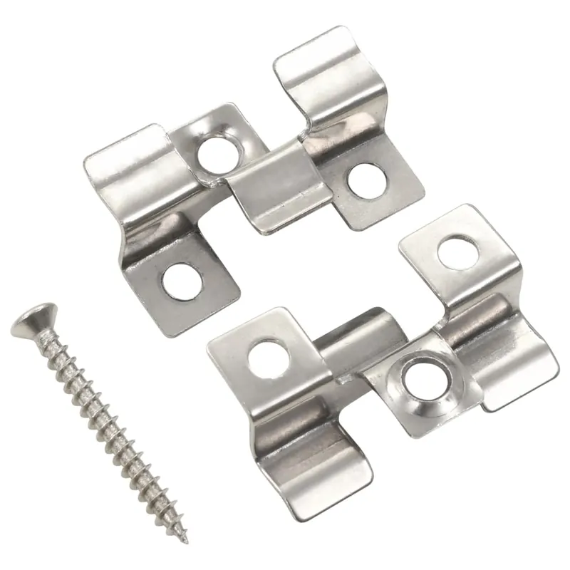 Weekendaanbieding vidaXL Clip per Decking 100 pz con 200 Viti in Acciaio Inossidabile