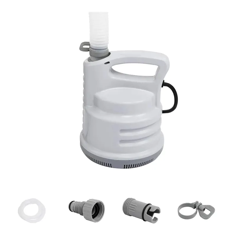 Bestway Pompa di Drenaggio Piscina Bianca Beperkte Voorraad