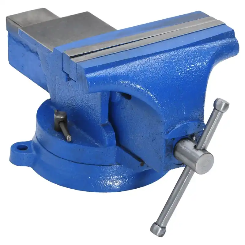 Nu Kopen vidaXL Morsa da Banco Blu 150 mm in Ghisa