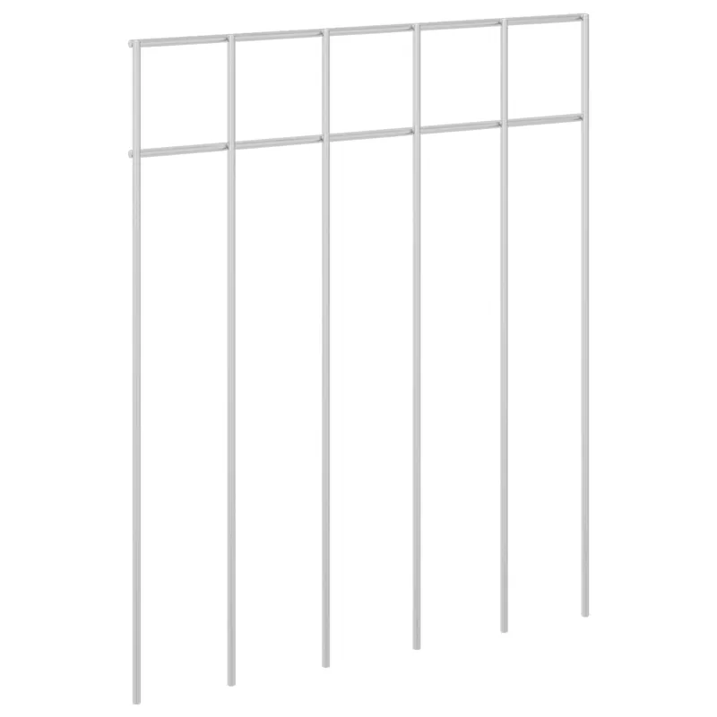 vidaXL Pannello di Recinzione da Giardino 48 pcs Acciaio zincato Bestseller