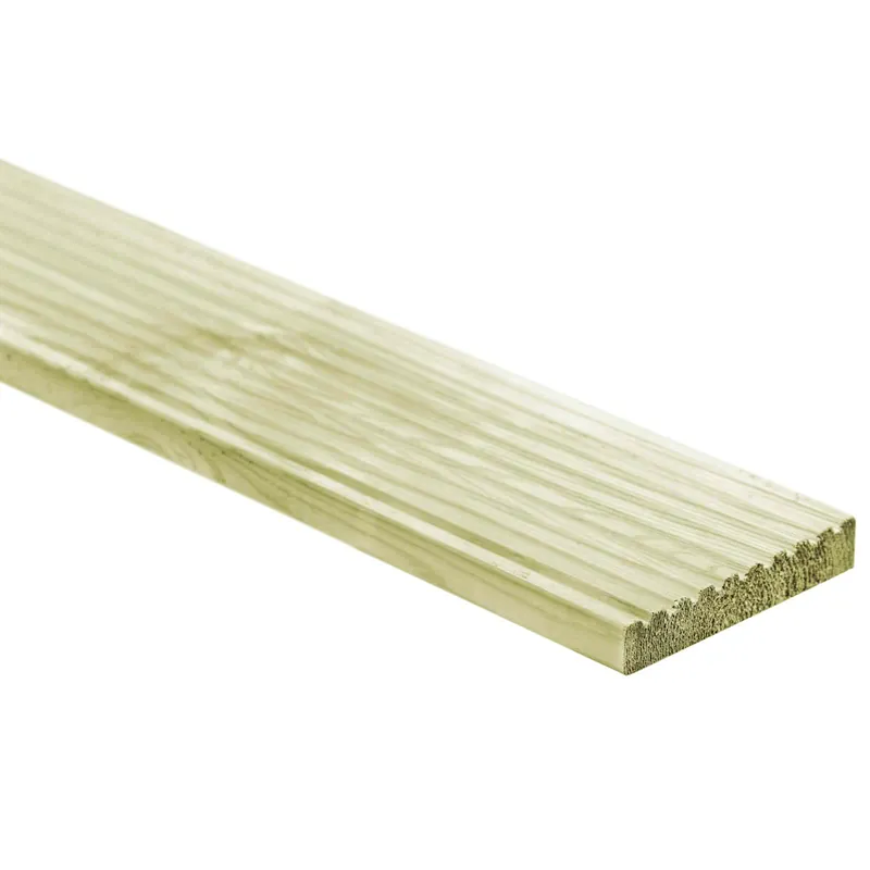 vidaXL Pavimento da Deck 8 pcs Verde Impregnato 1,16 m² Must-Have