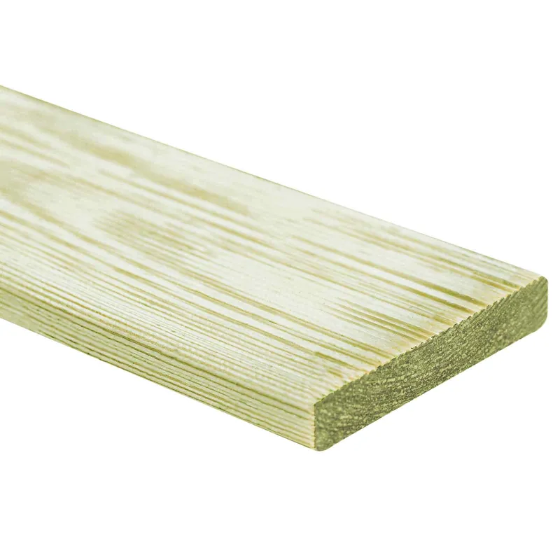 vidaXL Pavimento da Deck 12 pcs Verde impregnato 1,44 m² Must-Have