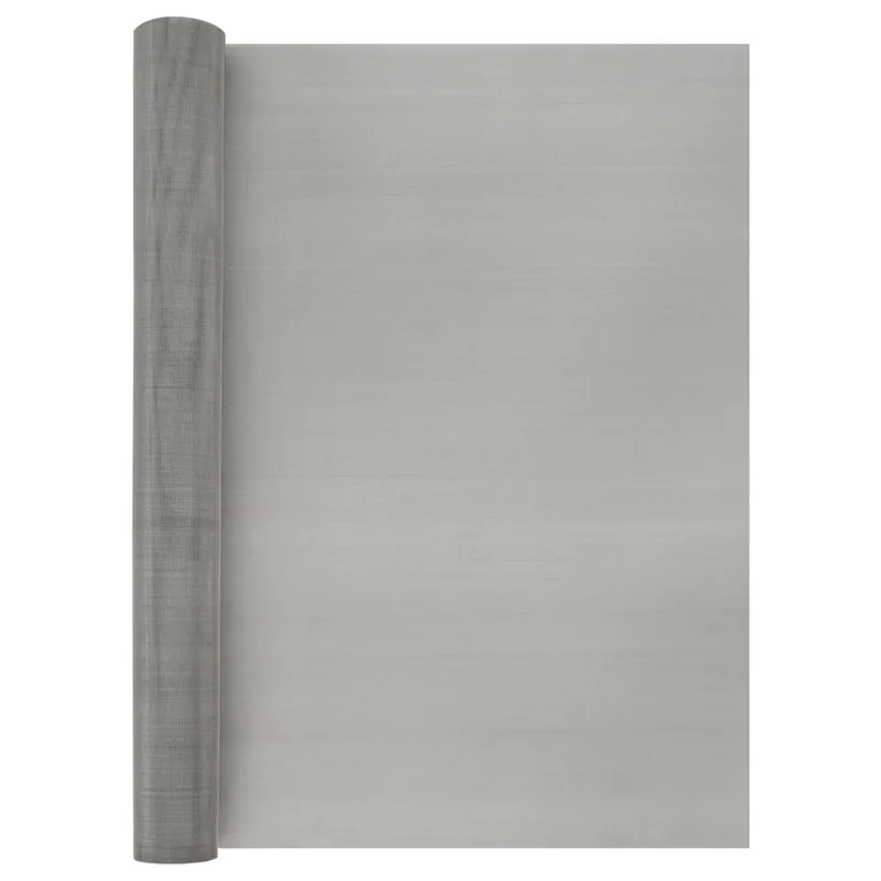 Op = Op vidaXL Rete per schermatura 60 x 500 cm 60 Mesh Argento