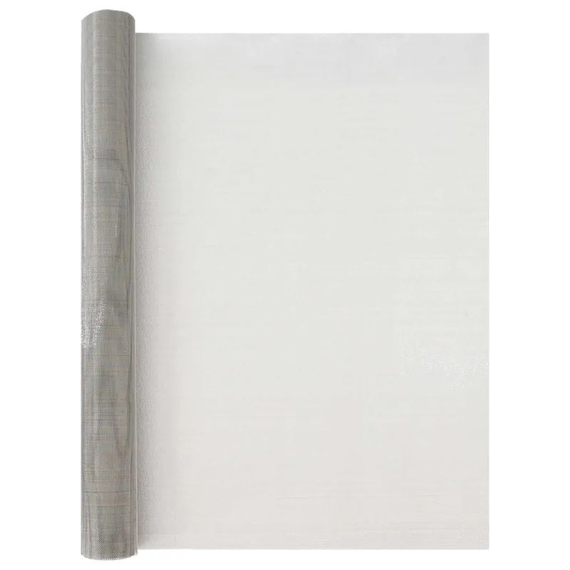 Populair vidaXL Rete per schermatura 80 x 500 cm 20 Mesh Argento
