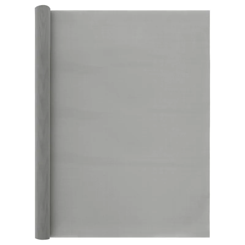 vidaXL Rete per schermatura 80 x 1000 cm 120 Mesh Argento Veilige Betaling