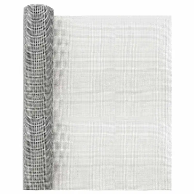 vidaXL Rete per schermatura 40 x 500 cm 20 Mesh Argento Premium