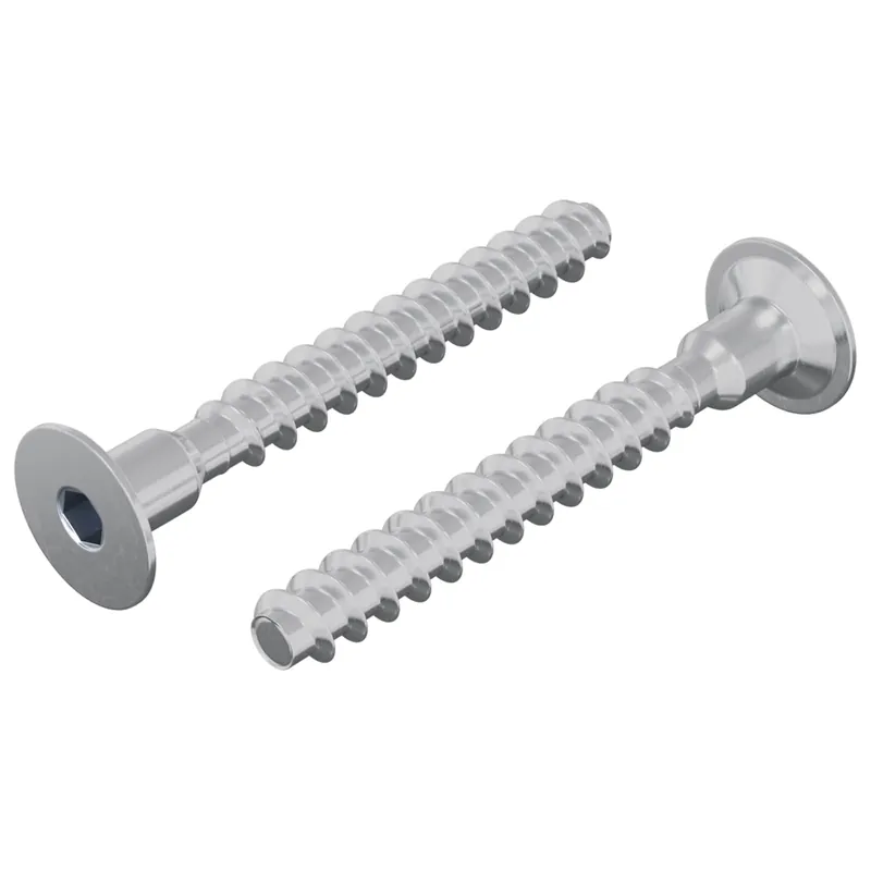 Uitverkoop vidaXL Vite 2 pcs Zincato 5 x 40 mm Ferro