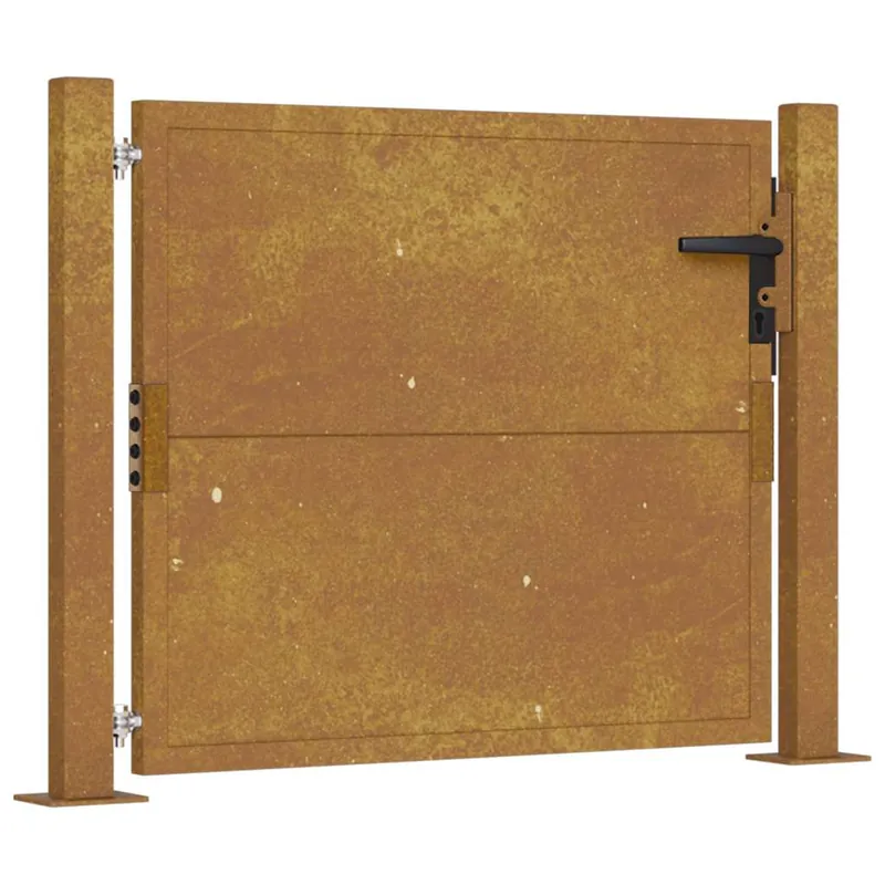 Bestseller vidaXL Cancello da giardino 100x75 cm in acciaio Corten