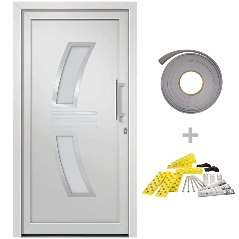 Betaalbaar vidaXL Porta di Ingresso Bianca 88x200 cm