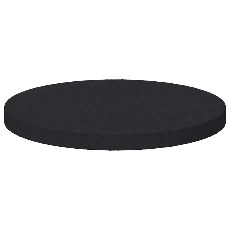 vidaXL Pannelli per Piedi di Mobili 2 pcs Nero Ø 30 x 2 mm EVA Actieprijs