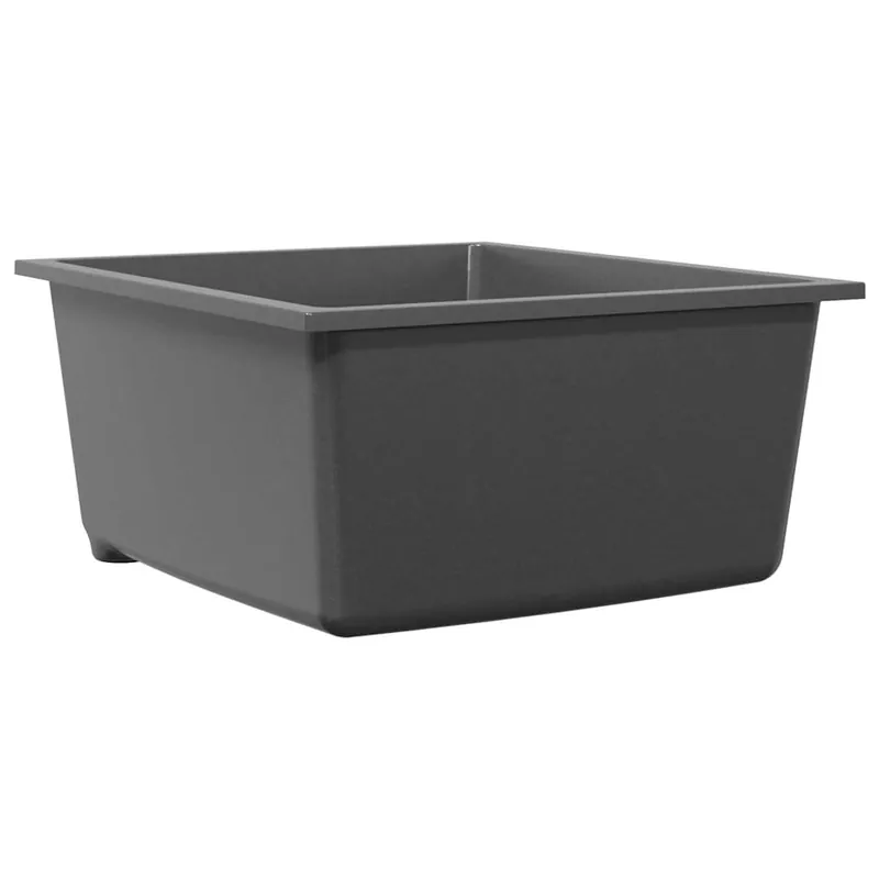 Hoge Kwaliteit vidaXL Lavello da cucina Grigio 38 x 44 x 20 cm Granito
