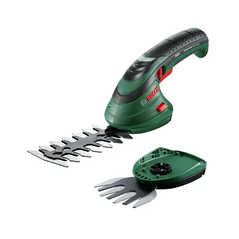 Shop Nu BOSCH Set sfoltirami e tosaerba a batteria isio 3 doppia lama 0600833108 bosch