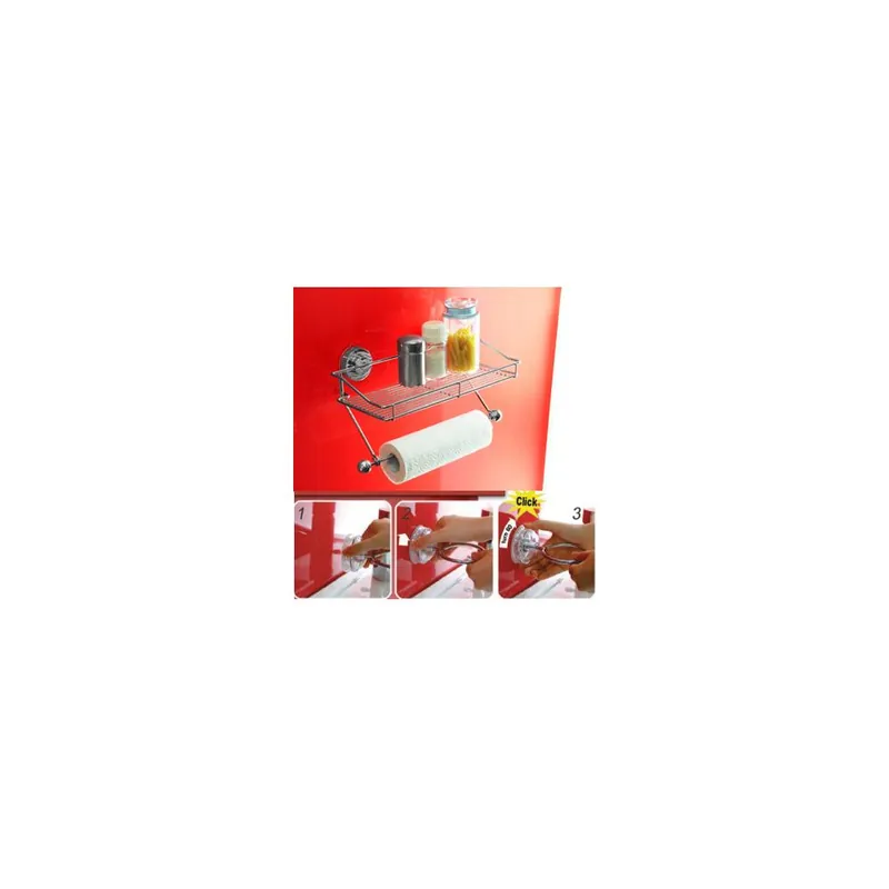 INAUS Mensola 350 mm. porta rotolo cucina turn 60° rkh350-si dehub Flitsaanbieding
